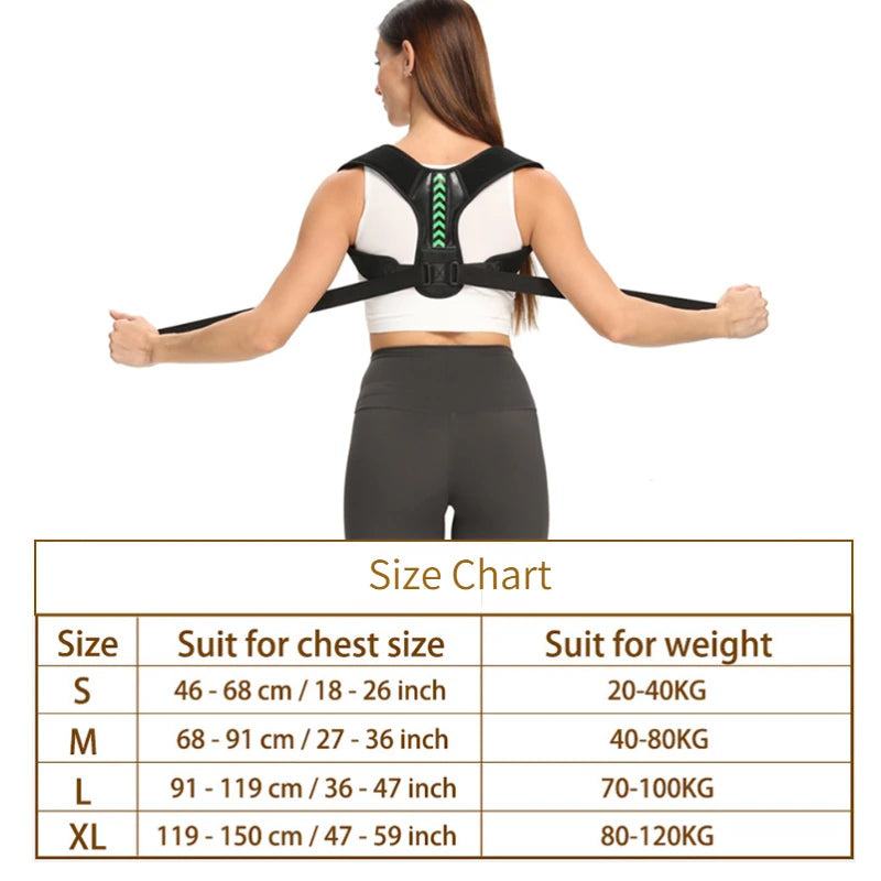 Posture Perfect™ Adjustable Support Brace