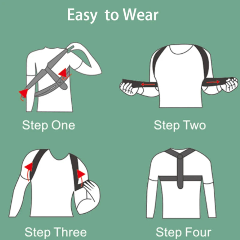 Posture Perfect™ Adjustable Support Brace